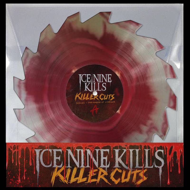 Ice Nine Kills - The Silver Scream: Killer Cuts [10" Single] [Silver & Red Splatter] | RSD DROP | Vinyl