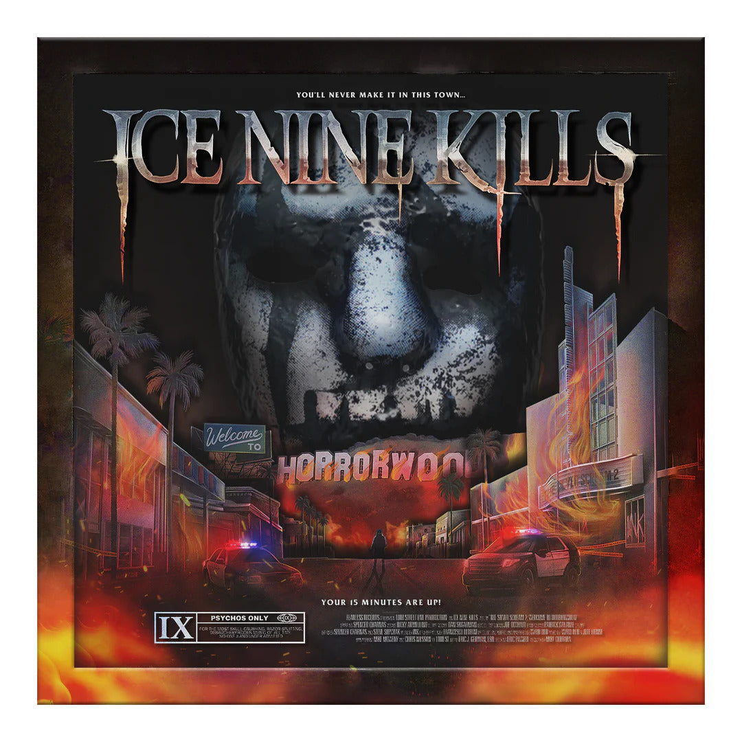 Ice Nine Kills - Welcome To Horrorwood: Under Fire (Deluxe Edition) [Orange/Red Splatter 3Lp] | Vinyl