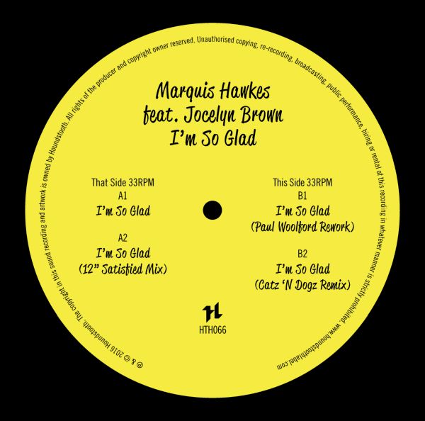 Marquis Hawkes - I'm So Glad | Vinyl