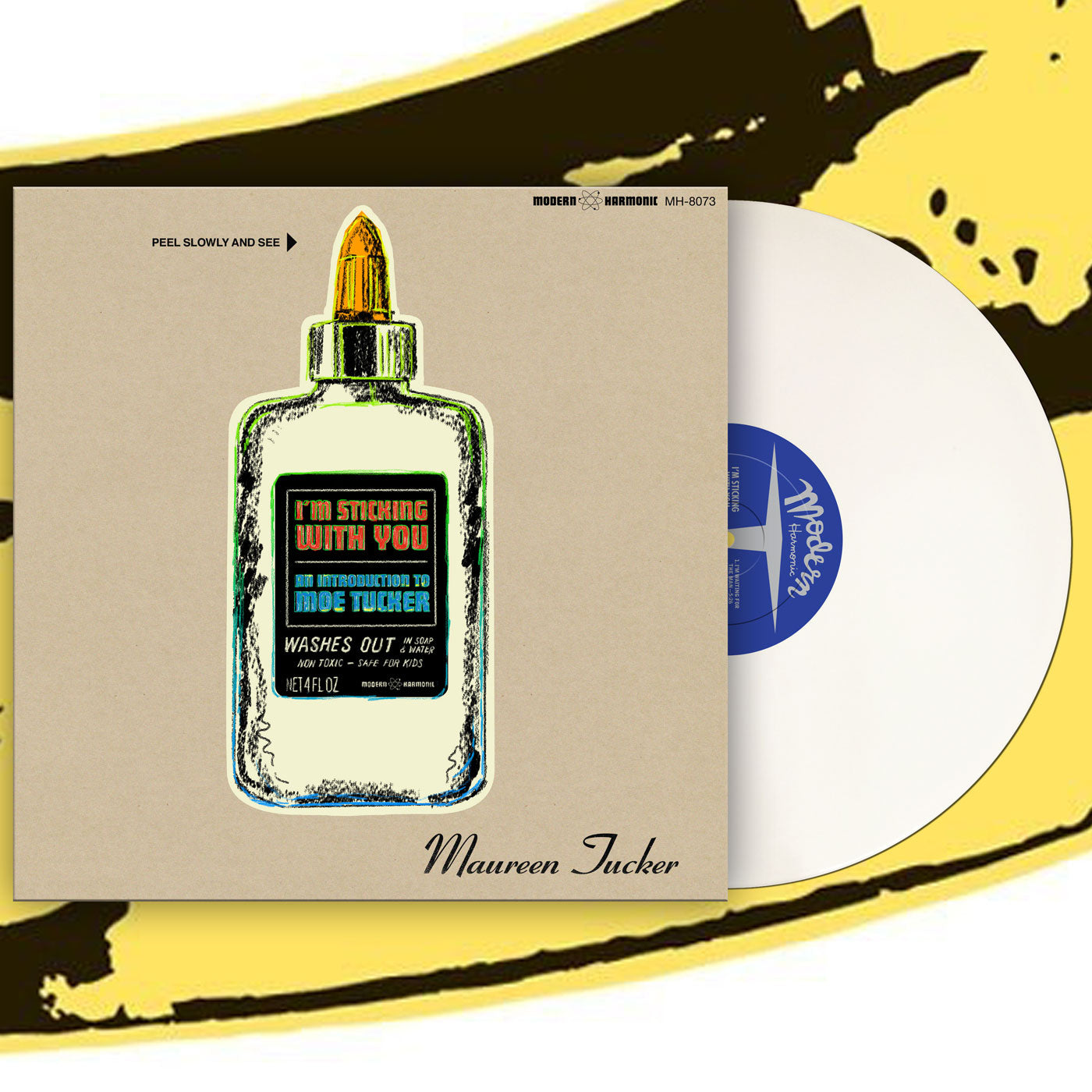 Moe Tucker | I'm Sticking With You: An Introduction To Moe Tucker (WHITE VINYL) | Vinyl