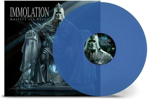 Immolation | Majesty and Decay (Limited Edition, Translucent Blue Colored Vinyl, Gatefold LP Jacket) | Vinyl