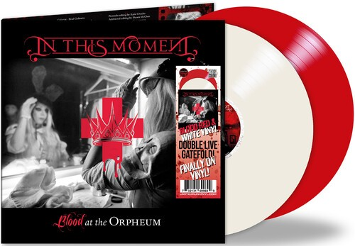 In This Moment - Blood at the Orpheum: Live [Explicit Content] (Limited Edition, Blood Red & White Colored Vinyl, Remastered, Gatefold LP Jacket) (2 Lp's) | Vinyl