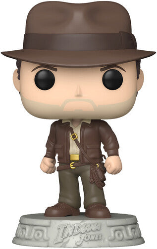 Indiana Jones - FUNKO POP! MOVIES: Raiders of the Lost Ark - Indiana J w/jacket (Vinyl Figure) | Action Figure
