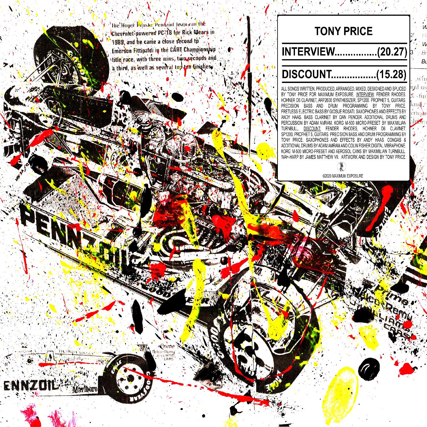 Tony Price | Interview / Discount | Vinyl