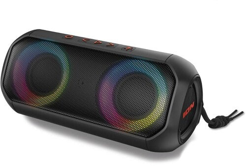 Ion - Ion iSP156 Uber Boom Portable Bluetooth Speaker - IP66 All Weather - 40W (Black) (Large Item, Bluetooth) | Speakers