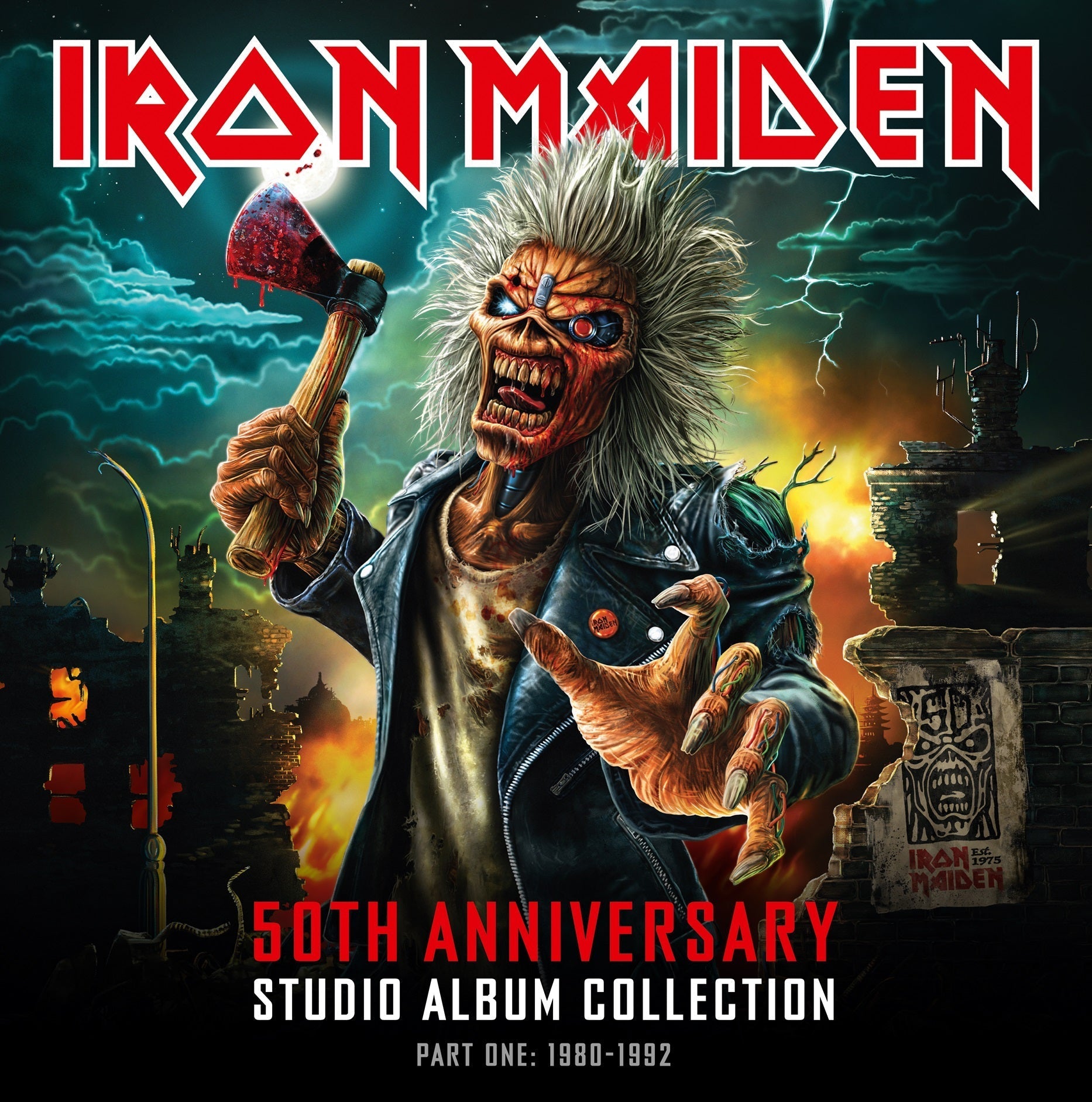 Iron Maiden - 50Th Anniversary Studio Album Collection, Part One: 1980-1992 [Multicolor 10 LP Box Set] | Vinyl