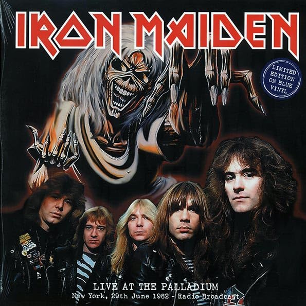 Iron Maiden - Live at the Palladium, New York, 29th June 1982 (Limited Edition, Blue Vinyl) [Import] | Vinyl