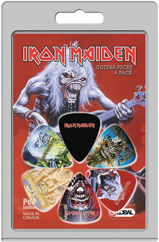 Iron Maiden - Perri's - Iron Maiden - Eddie Biker - Guitar Picks (6 Pack) | Guitar Picks