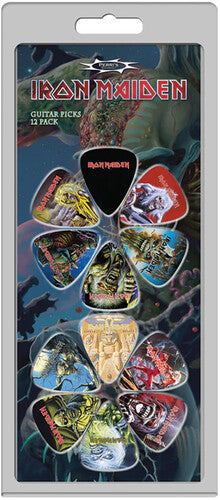 Iron Maiden - Perri's - Iron Maiden - Guitar Picks (12 Pack) | Guitar Picks