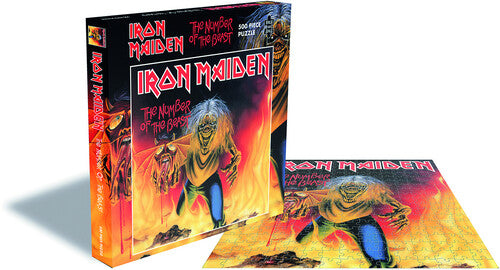 Iron Maiden | RockSaws - Iron Maiden Number Of The Beast (Single) (500 Piece Jigsaw Puzzle) | Puzzle - 0