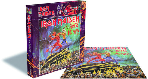 Iron Maiden | RockSaws - Iron Maiden Run To The Hills (500 Piece Jigsaw Puzzle) | Puzzle - 0