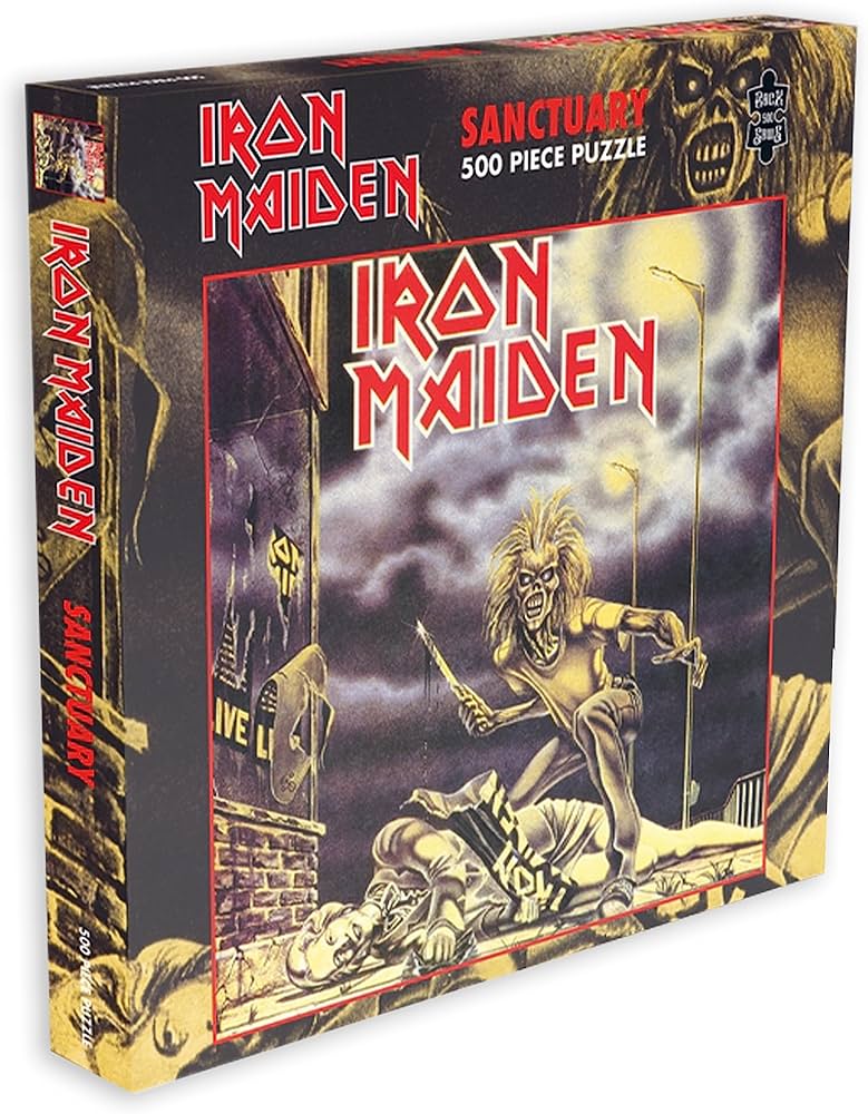 Iron Maiden - RockSaws - Iron Maiden Sanctuary (500 Piece Jigsaw Puzzle) | Puzzle