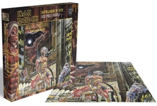 Iron Maiden - RockSaws - Iron Maiden Somewhere In Time (500 Piece Jigsaw Puzzle) | Puzzle