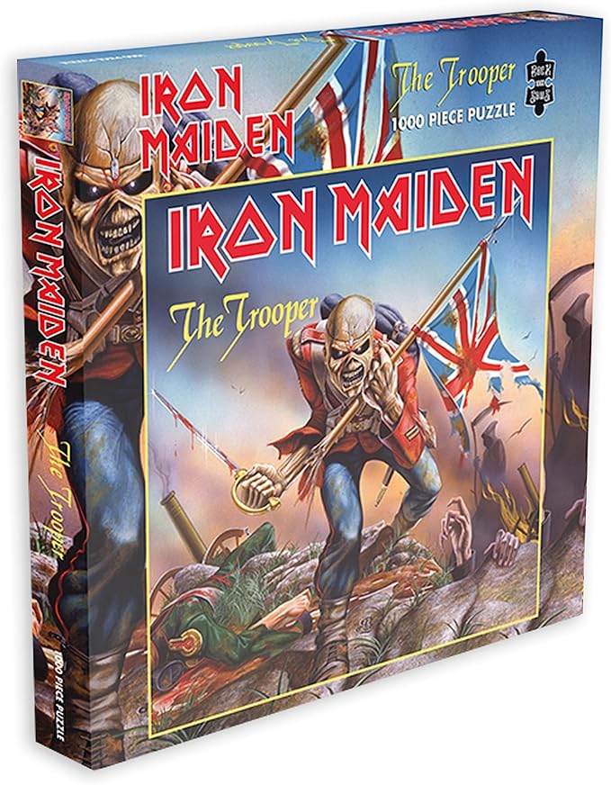 Iron Maiden - RockSaws - Iron Maiden The Trooper (1000 Piece Jigsaw Puzzle) | Puzzle
