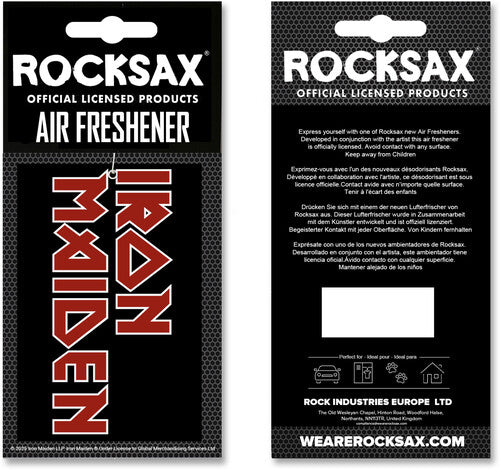 Iron Maiden | Rocksax - Iron Maiden - Iron Maiden Logo - Air Freshener | Air Freshener