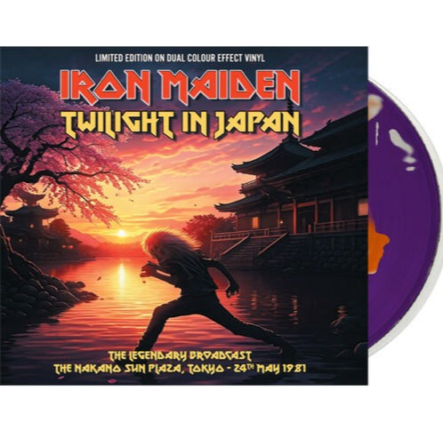 Iron Maiden | Twilight In Japan: The Legendary Broadcast - The Nakano Sun Plaza, Tokyo: May 24th, 1981 (Dual Color Effect/ Clear Base Vinyl) [Import] | Vinyl