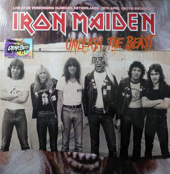 Iron Maiden - Unleash The Beast: Live At De Vereeniging Nijmegen, Netherlands 1981 (Limited Edition, Green & Yellow Splatter Colored Vinyl) [Import] | Vinyl