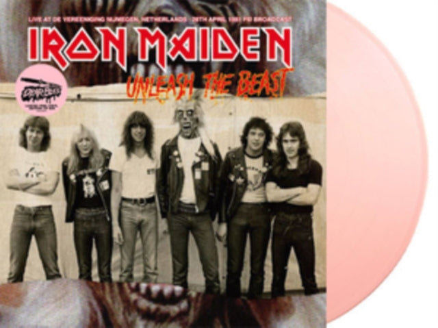 Iron Maiden | Unleash The Beast: Live At De Vereeniging Nijmegen, Netherlands 28th April 1981 FM Broadcast (Limited Edition, Pink Vinyl) [Import] | Vinyl