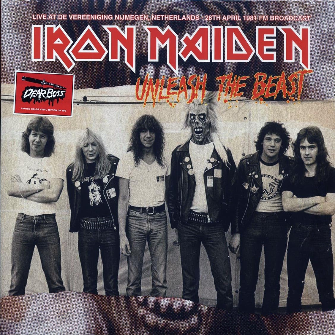 Iron Maiden | Unleash The Beast: Live At De Vereeniging Nijmegen, Netherlands 28th April 1981 FM Broadcast (Limited Edition, Pink Vinyl) [Import] | Vinyl