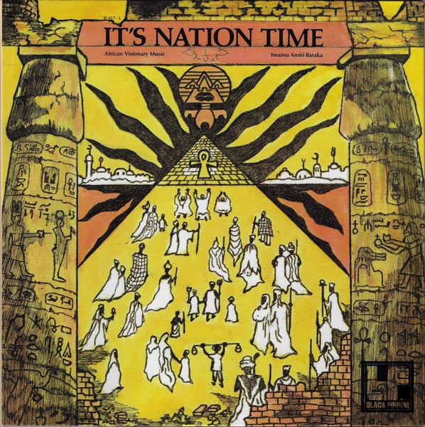 IMAMU AMIRI BARAKA - It's Nation Time -- African Visionary Music | Vinyl