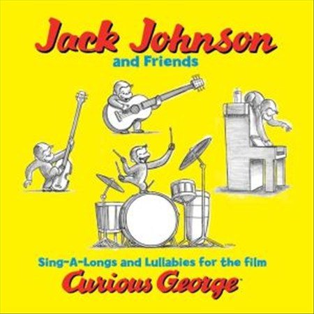 Jack Johnson & Friends - Curious George (Sing-a-Long Songs and Lullabies for the Film) | Vinyl