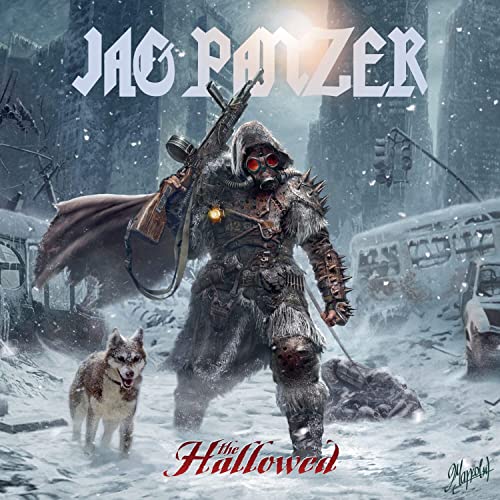 Jag Panzer | The Hallowed 2LP (blue+white marbled in Gatefold) | Vinyl