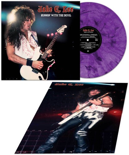 Jake E. Lee | Runnin' With The Devil (Limited Edition, Purple Marble Colored Vinyl) | Vinyl