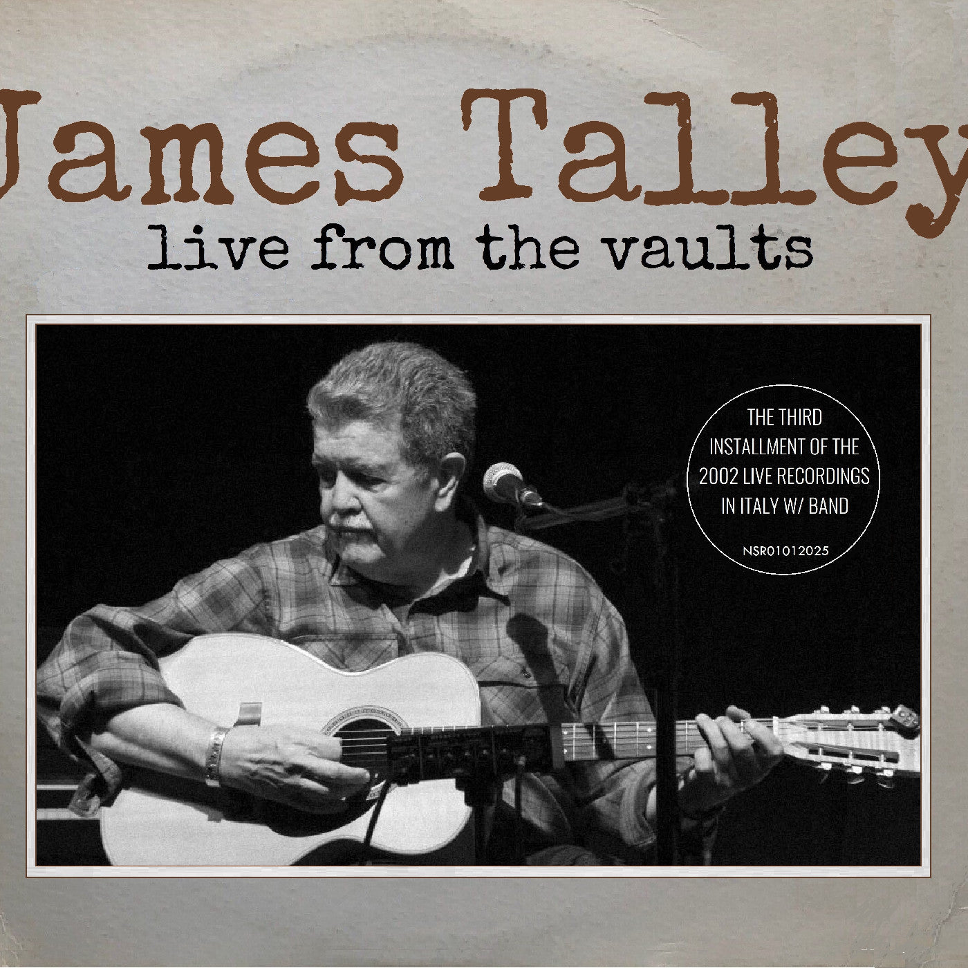 James Talley - Live From The Vaults | CD