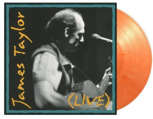 James Taylor | Live (Limited Edition, 180 Gram Vinyl, Colored Vinyl, Orange, Gatefold LP Jacket) [Import] (2 Lp's) | Vinyl
