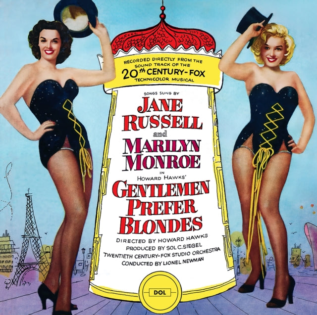 Jane Russell & Marilyn Monroe | Gentlemen Prefer Blondes (Limited Edition, Transparent Vinyl) [Import] | Vinyl