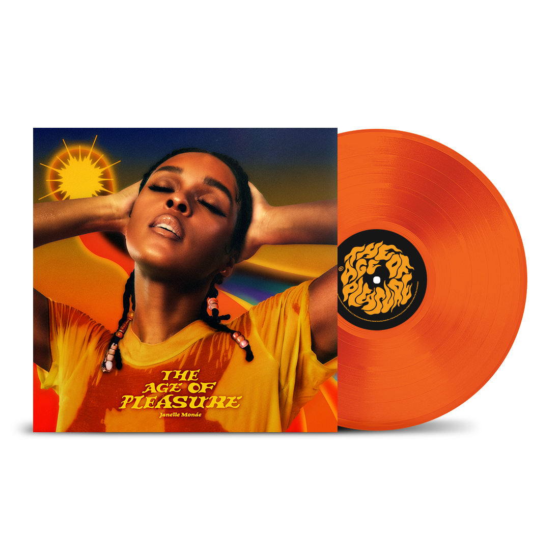 Janelle Monáe | The Age of Pleasure (Indie Exclusive Gatefold on Orange Crush Vinyl) | Vinyl - 0