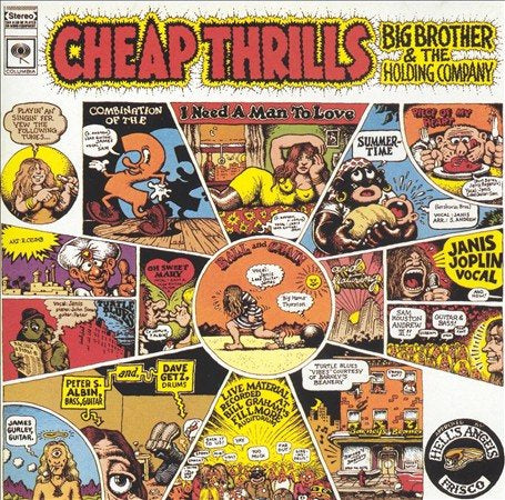 Janis Joplin (Big Brother & The Holding Company) - Cheap Thrills [Import] (180 Gram Vinyl) | Vinyl