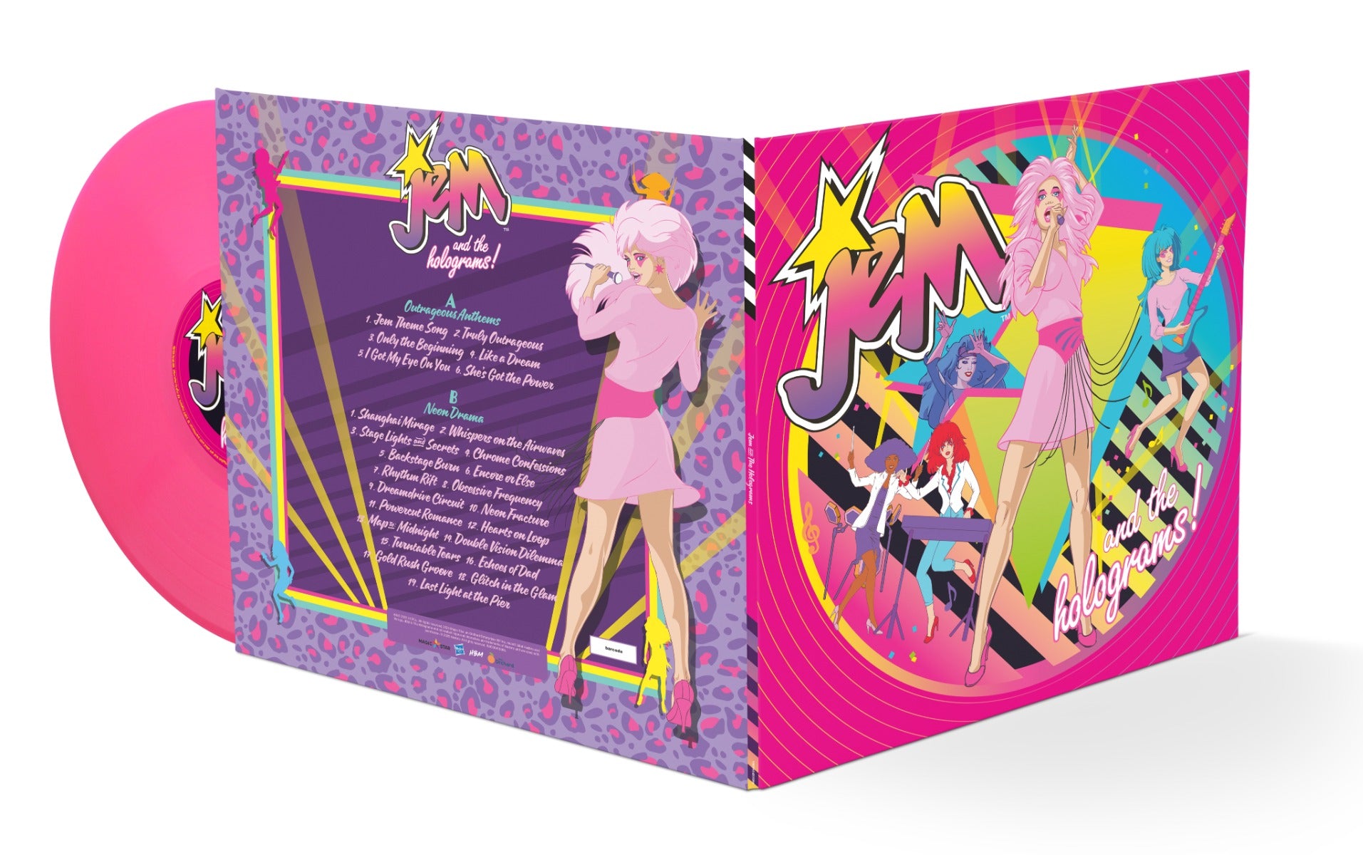 Jem And The Holograms | Jem And The Holograms (Pink Vinyl) | Vinyl