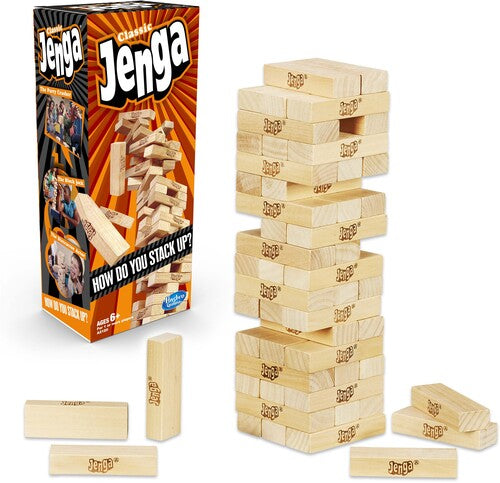 Jenga - Hasbro Gaming - Jenga Classic | Games