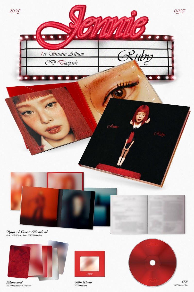 Jennie - Ruby [Explicit Content] (Photo Book, Digipack Packaging) | CD