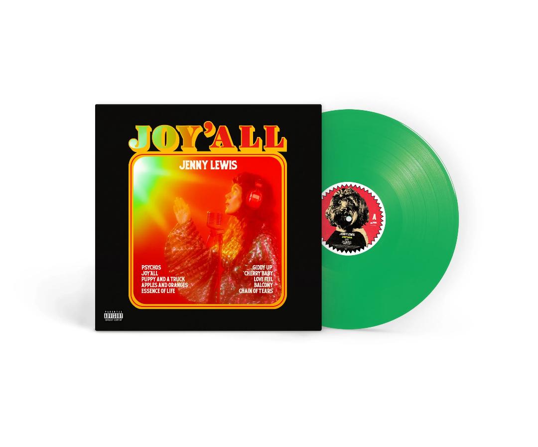 Jenny Lewis | Joy'all [Explicit Content] (Indie Exclusive, Colored Vinyl, Green) | Vinyl