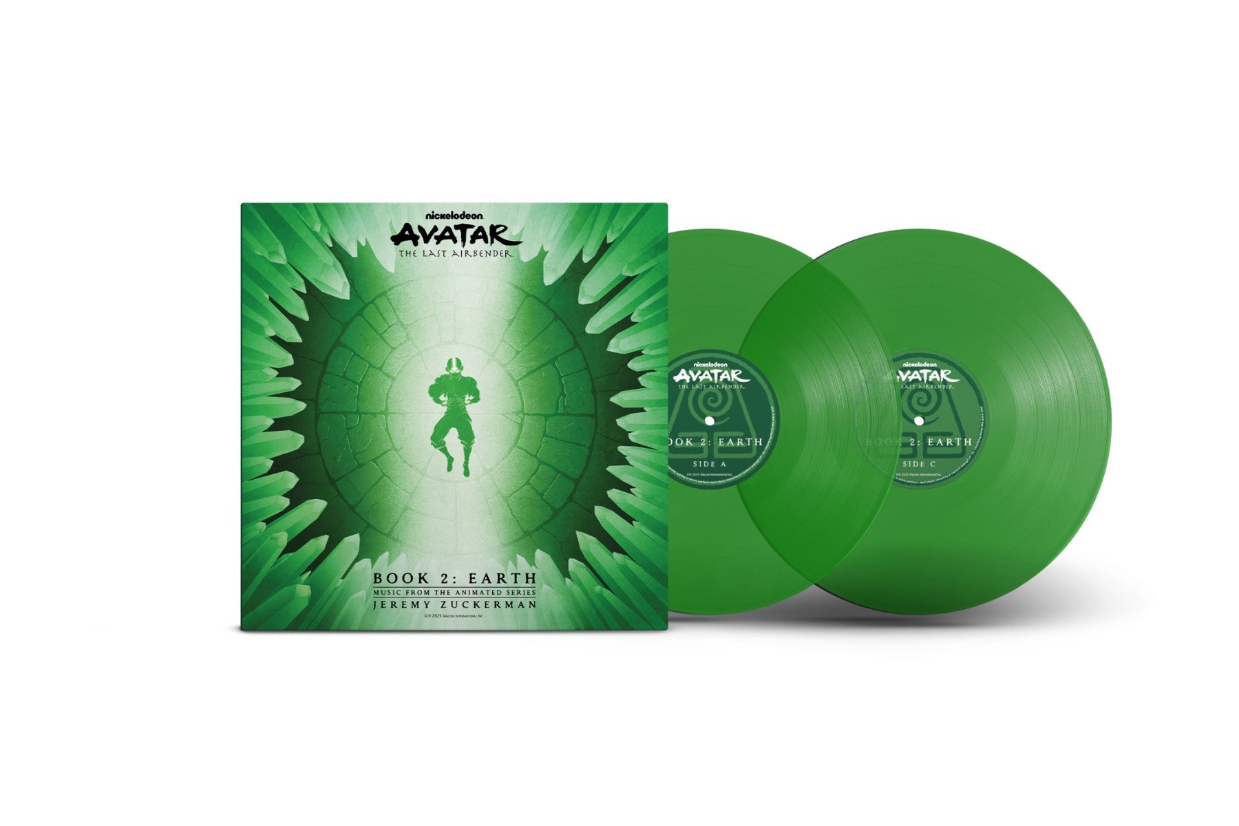 Jeremy Zuckerman - Avatar: The Last Airbender - Book 2: Earth (Music From The Animated Series) (Green Vinyl) [2LP] | Vinyl