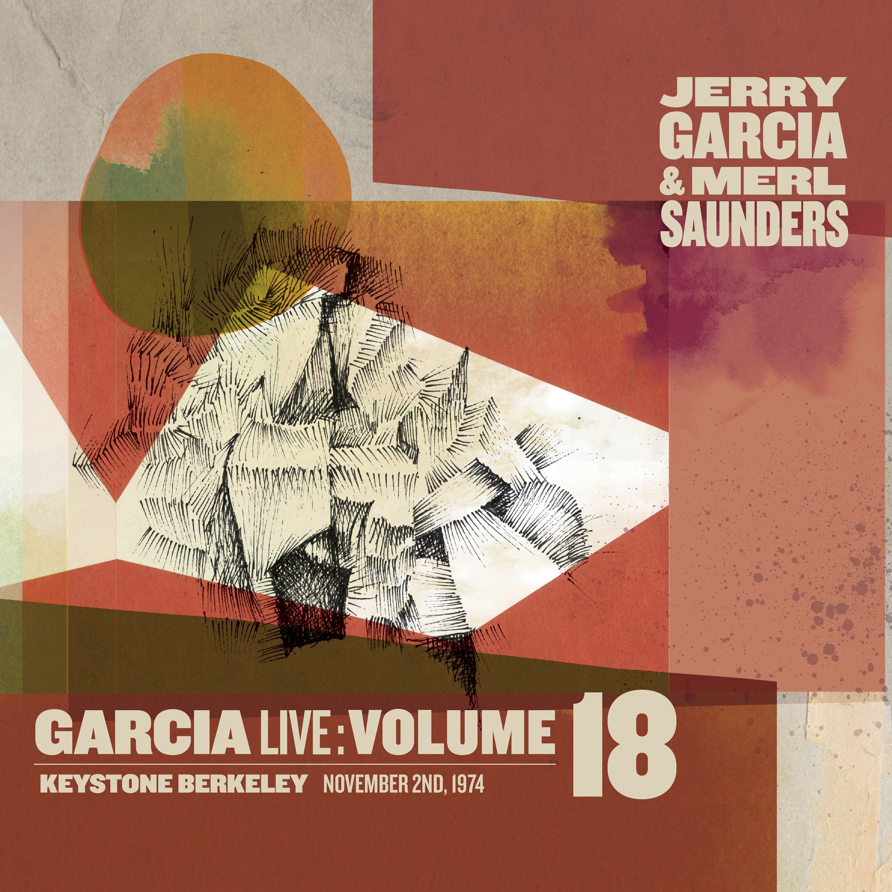 Jerry Garcia & Merl Saunders - GarciaLive Vol. 18: November 2nd, 1974 - Keystone Berkeley [2 CD] | CD