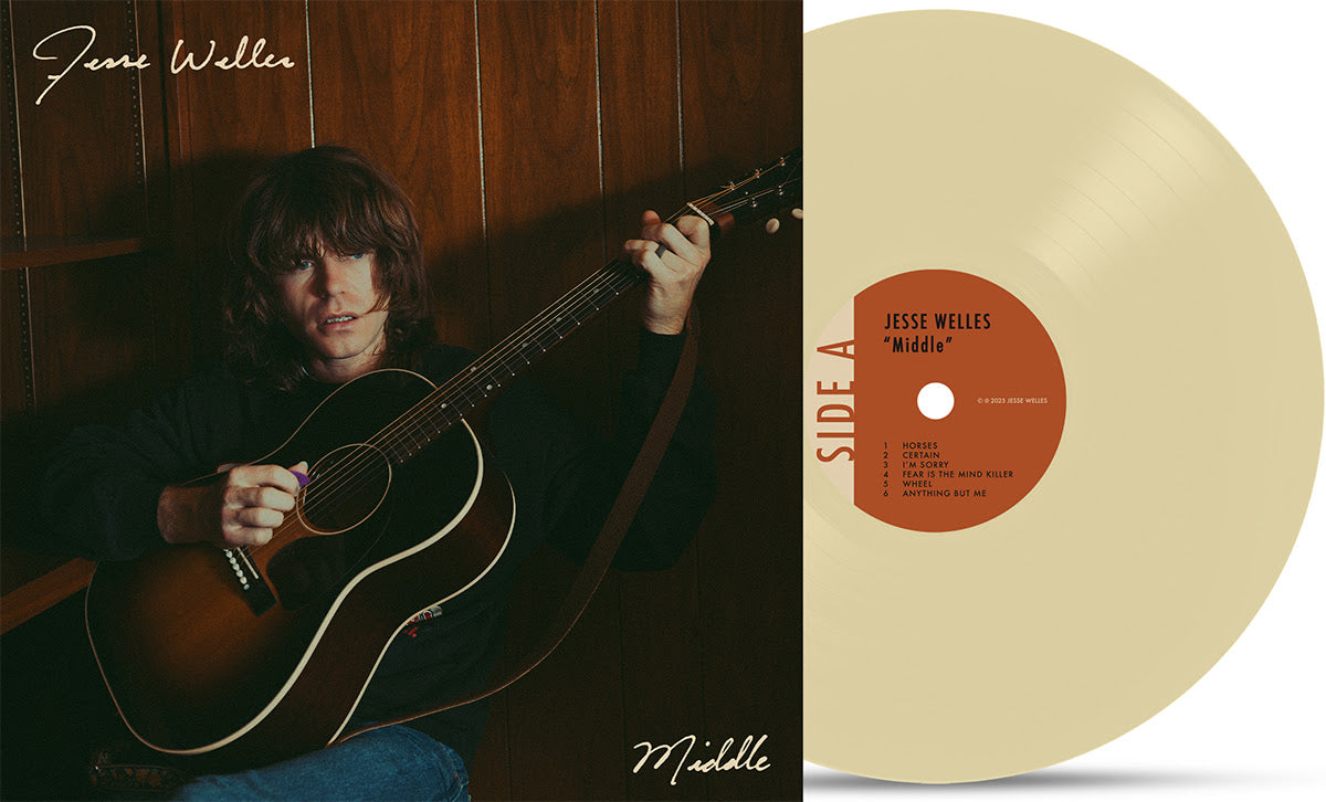 Jesse Welles | Middle (Indie Exclusive) (Gatefold) [Bone White Vinyl] | Vinyl