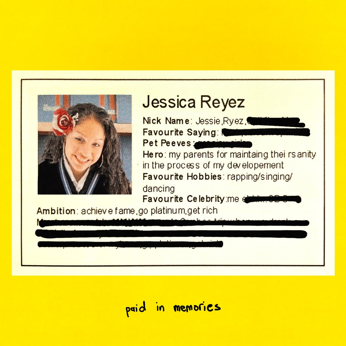 Jessie Reyez - Paid In Memories (CD) | CD