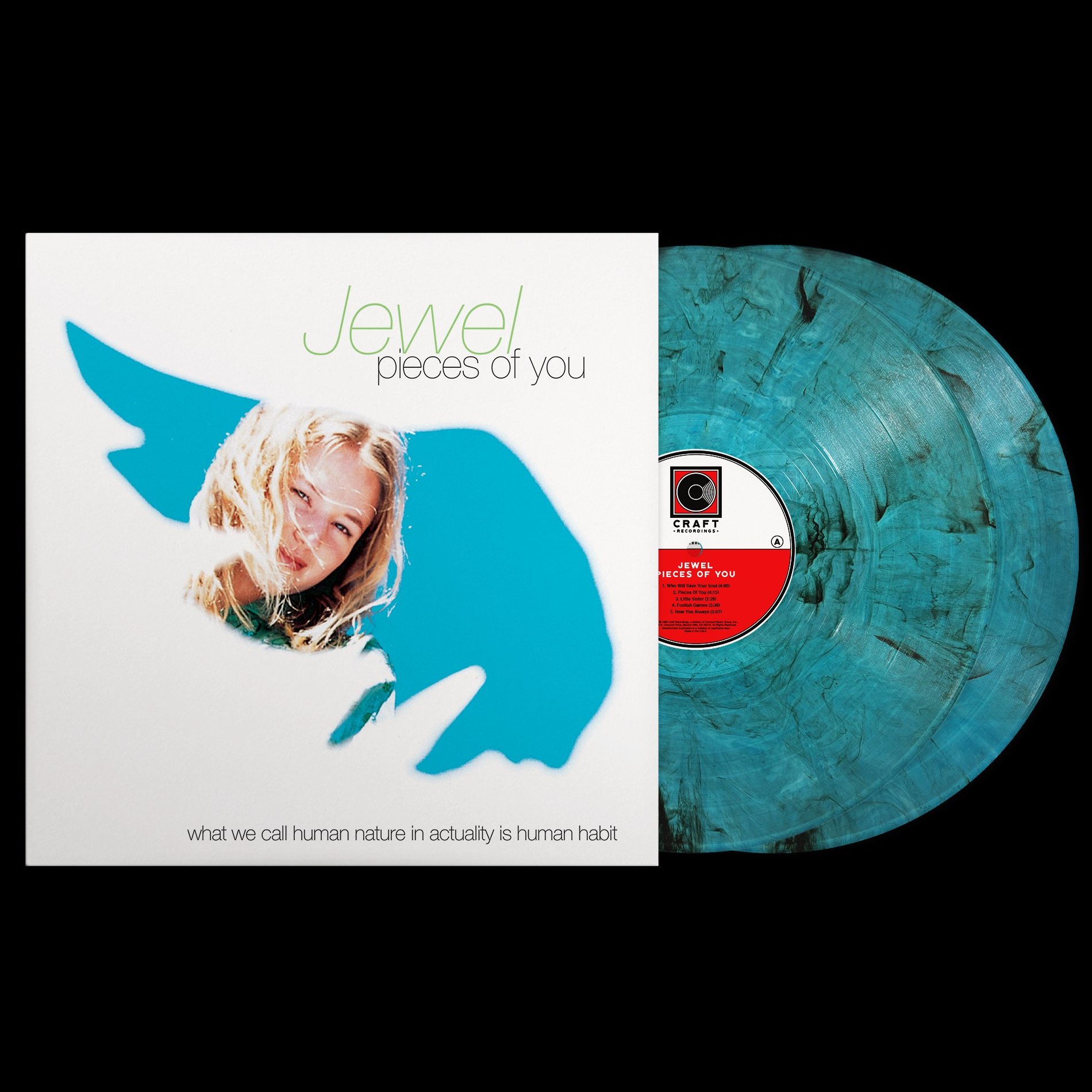 Jewel | Pieces Of You (Indie Exclusive) (Limited Edition, Seaglass Smoke Colored Vinyl) (2 Lp's) | Vinyl