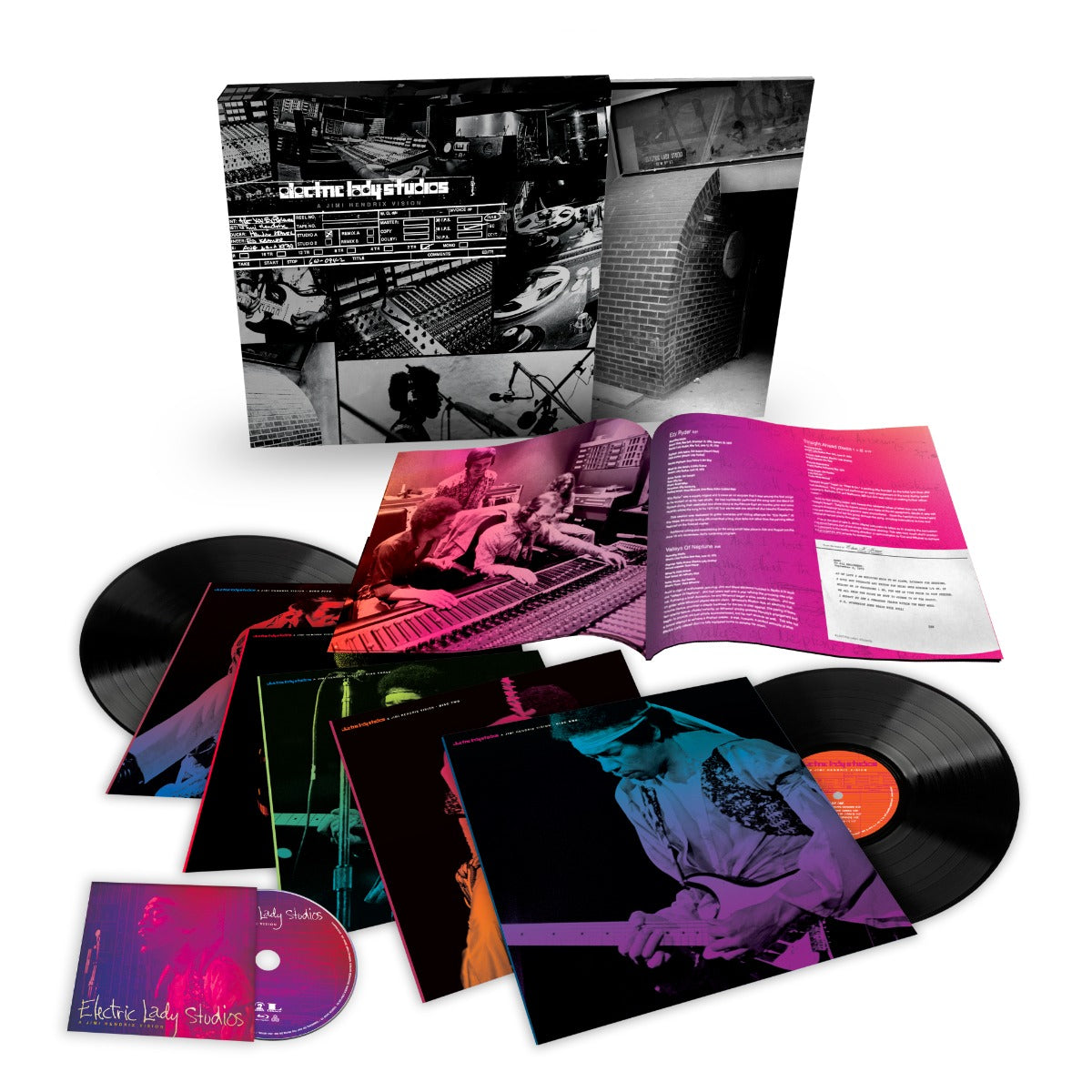 Jimi Hendrix | Electric Lady Studios: A Jimi Hendrix Vision (With Blu-ray, 150 Gram Vinyl, Boxed Set) (5 Lp) | Vinyl