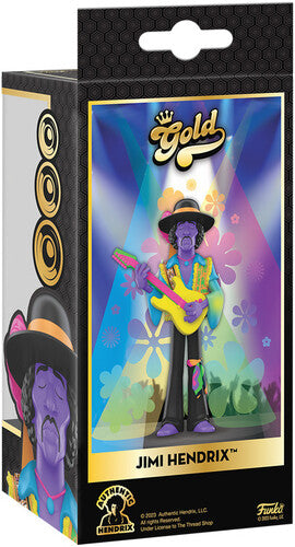 Jimi Hendrix | FUNKO VINYL GOLD 5: Jimi Hendrix (BLKLT) (Vinyl Figure) | Action Figure