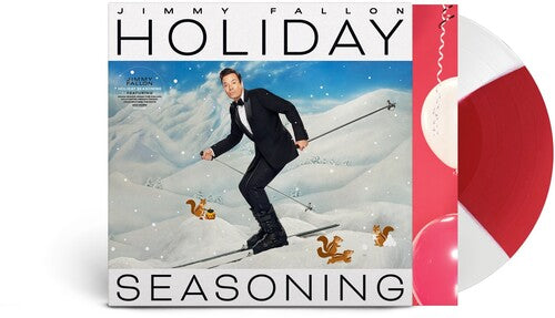 Jimmy Fallon - Holiday Seasoning (Red & White Peppermint Swirl Colored Vinyl) | Vinyl