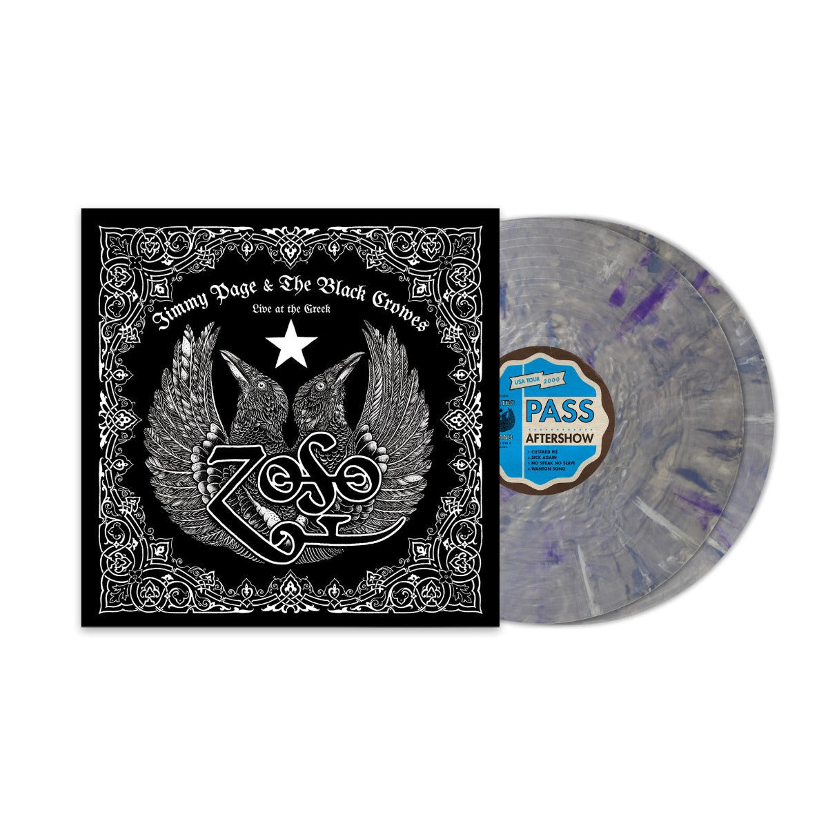 Jimmy Page & The Black Crowes - Live At The Greek (Decepticons Marble Color) (Indie Exclusive) (2LP) | Vinyl