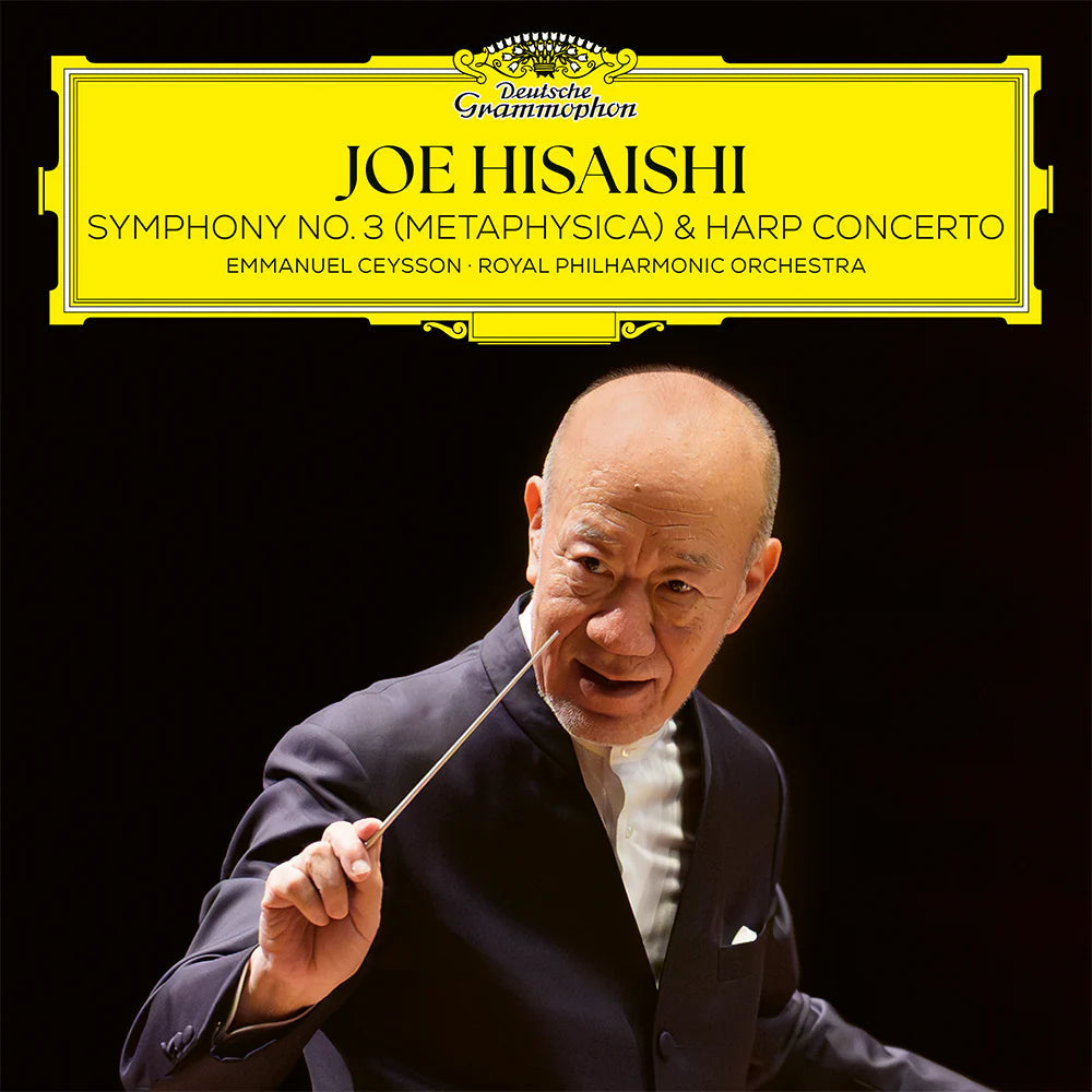 Joe Hisaishi/Royal Philharmonic/Emmanuel Ceysson - Symphony No.3, Metaphysica; Harp Concerto [2LP] | Vinyl