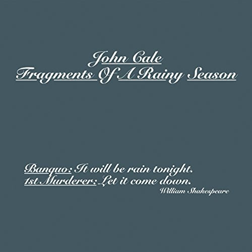 John Cale - Fragments Of A Rainy Season | Vinyl