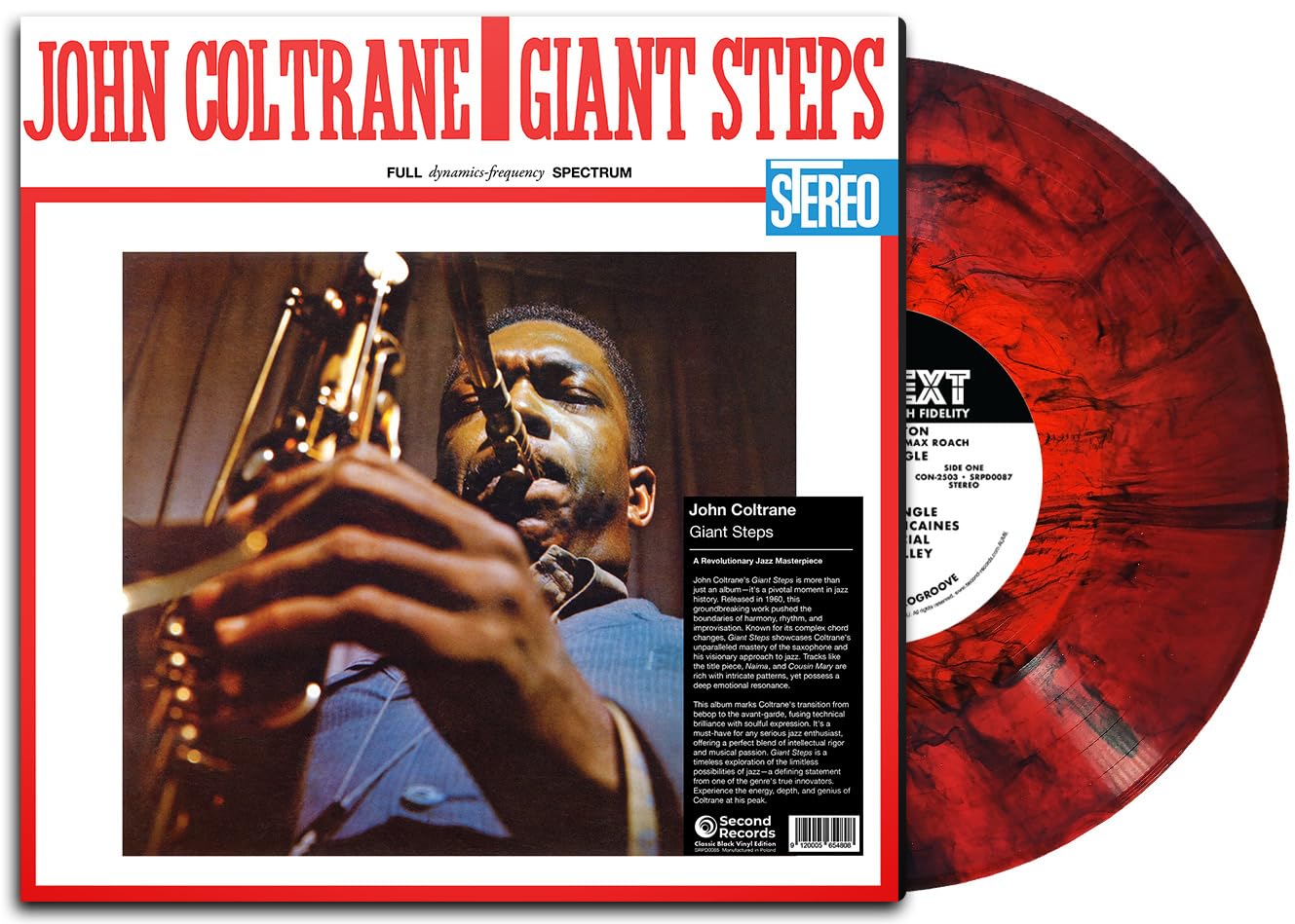 John Coltrane | Giant Steps (Limited Edition, Red Marble Colored Vinyl) | Vinyl