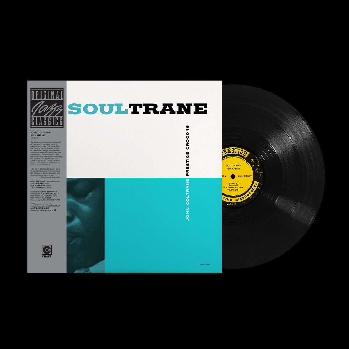 John Coltrane - Soultrane (Original Jazz Classics Series) (180G) [LP] | Vinyl