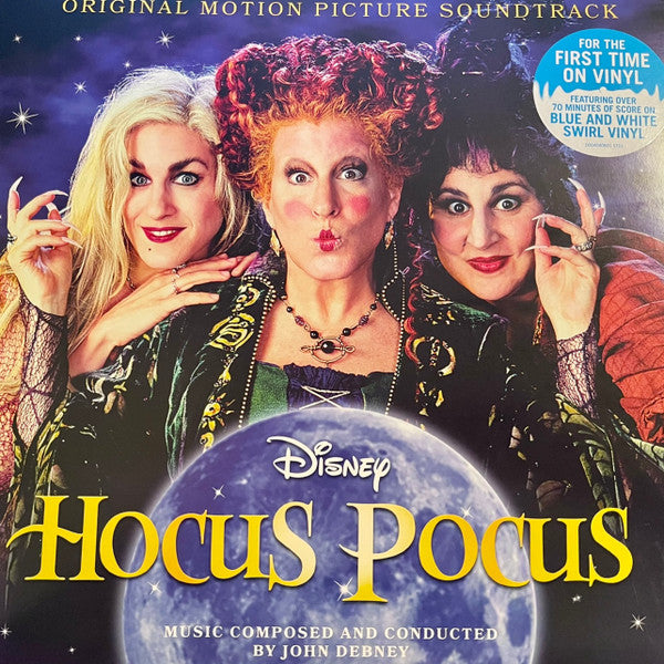 John Debney | Hocus Pocus Soundtrack (Limited Edition, Blue & White Swirl Colored Vinyl) (2 Lp) | Vinyl